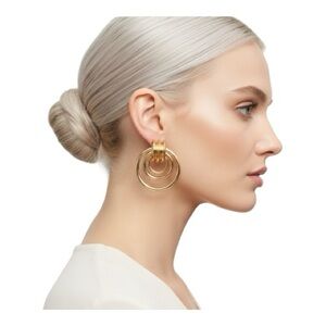 Gold Hoop Earrings
